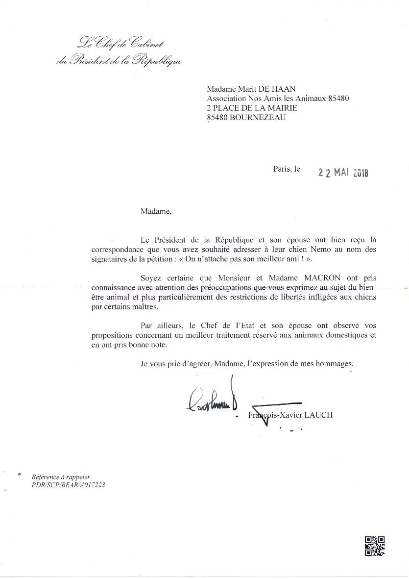 Modele De Lettre Au Maire Pour Aboiement De Chien